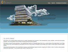 Tablet Screenshot of celdevelopment.com.sg